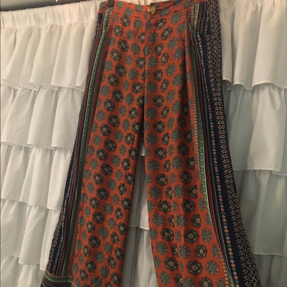 ☕️Bohemian Anthropologie Elevenses Pants